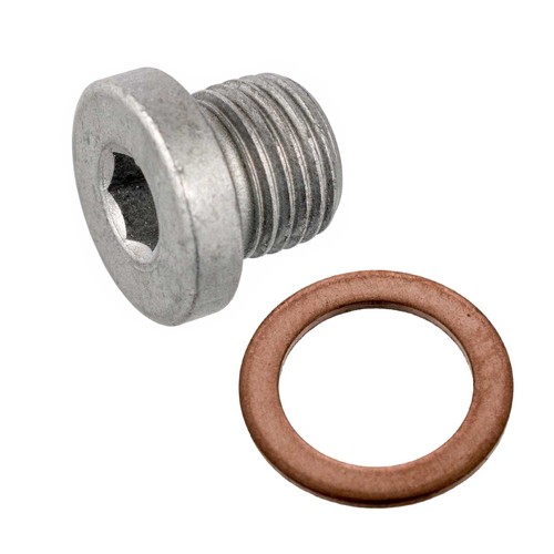 Transmission drain plug - plug, w/